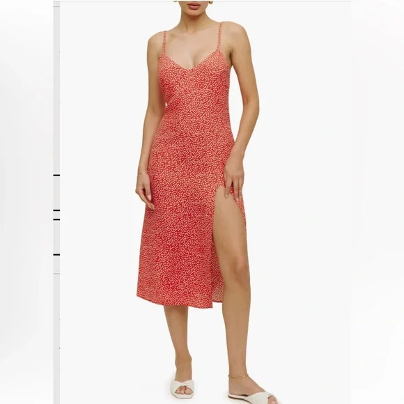 ❤️🔥 Reformation Crimini Slip Dress in Montana ❤️🔥 - Picture 1 of 9